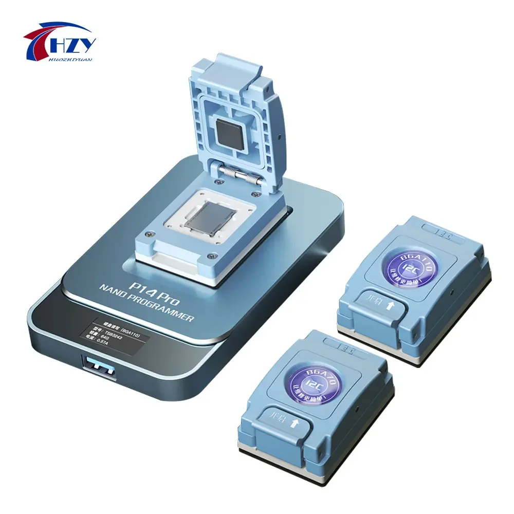 I2C P14 PRO BGA110/BGA70 Hard Disk Programmer for 6S-13PROMAX HDD Depth Format Exceed P13 SYSCFG Data Modification & Write Tool