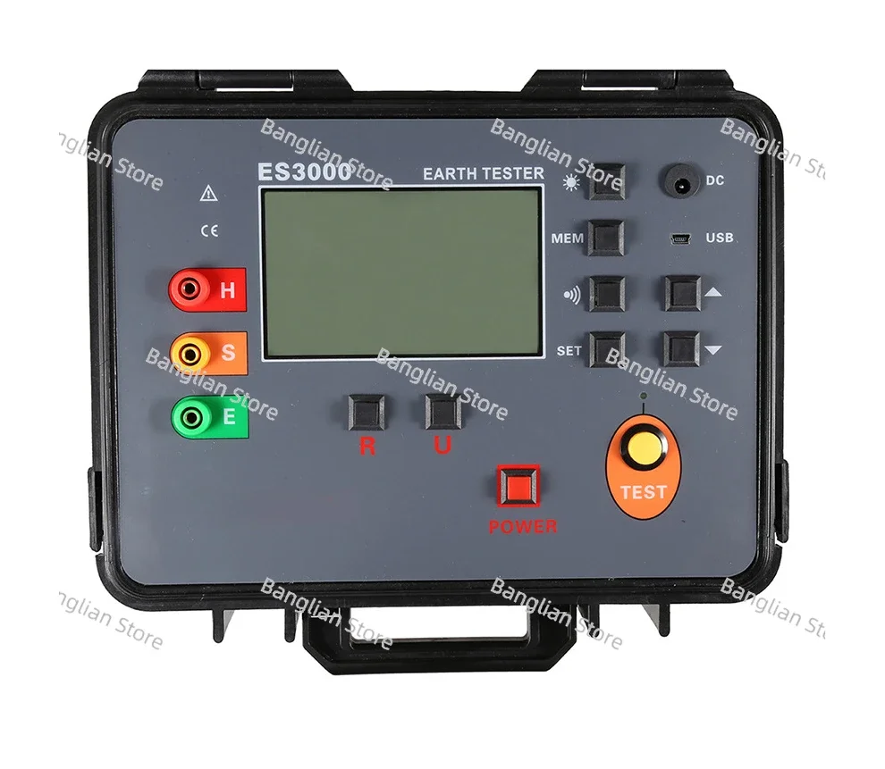 Lightning Protection Grounding Resistance Tester, Grounding Measuring Instrument