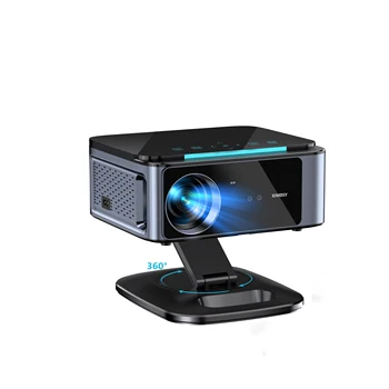 XIWBSY 4K Ultra HD Projectors 46000Lumens Home Theater Official Google TV Projector TOF La