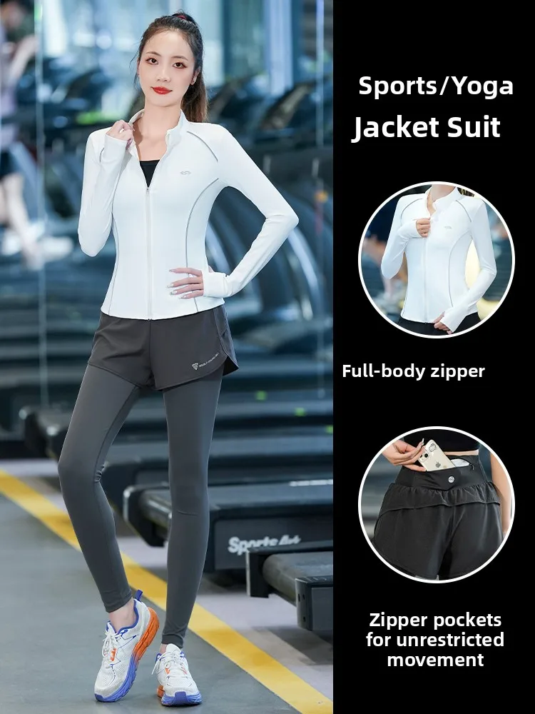 

Тренировочный комплект для похудения, женская одежда для утреннего бега на открытом воздухе, спортивная одежда Qui Dry, профессиональный костюм для бега для женщин