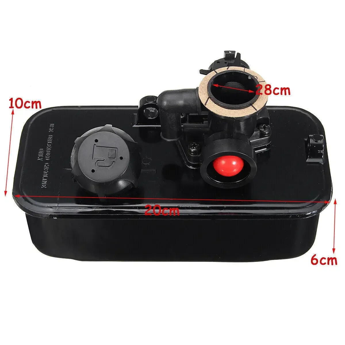 494406 Fuel Tank and 795477 Carburetor for Briggs Stratton 498809 498809A 795469 794147 699660 Carby Primer view 5