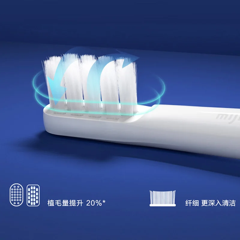 Xiaomi Mijia Sonic spazzolino elettrico T100 spazzolino automatico ad ultrasuoni per adulti spazzolino da denti impermeabile ricaricabile USB Xiomi