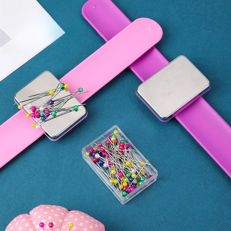 مجموعة وسائد دبوس الخياطة مع مقص التماس وشريط القياس للخياطة اليدوية مجموعة إكسسوارات يدوية الصنع #6