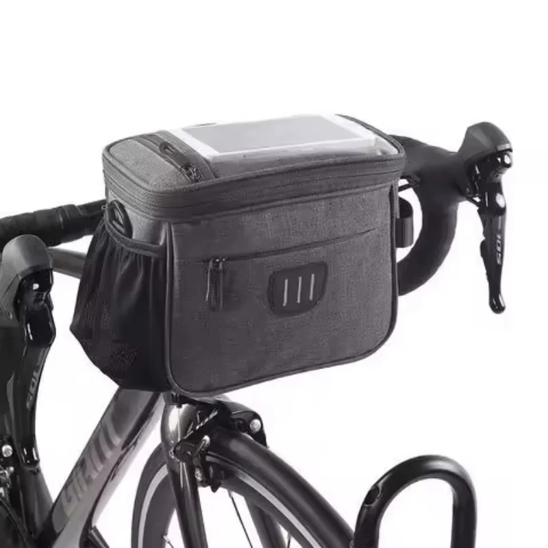 

Multi Functional Bicycle Phone Bag Large Capacity Waterproof Bicycle Handlebar Bag Balanced Bicycle Easy To Install Bicycle Bag
