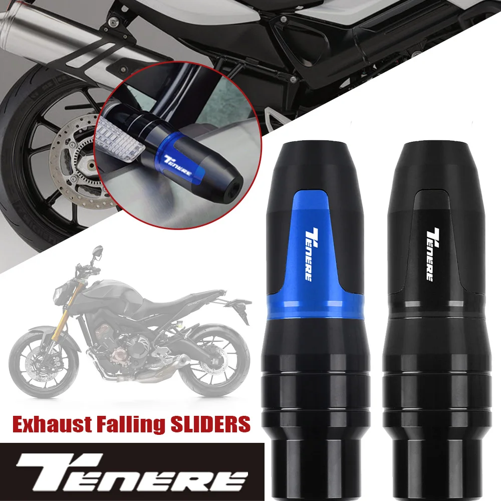 

For Yamaha TENERE 700/900 XT600Z XTZ660 TENERE Motorcycle Accessories Falling Crash Pads Protection Exhaust Sliders Protector