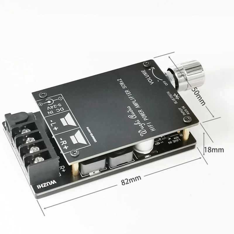 ZK-502C Bluetooth Digitale Audio Versterker Board Tpa3116 50wx2 Stereo 2.0 Kanaal Power Hifi Versterker Module