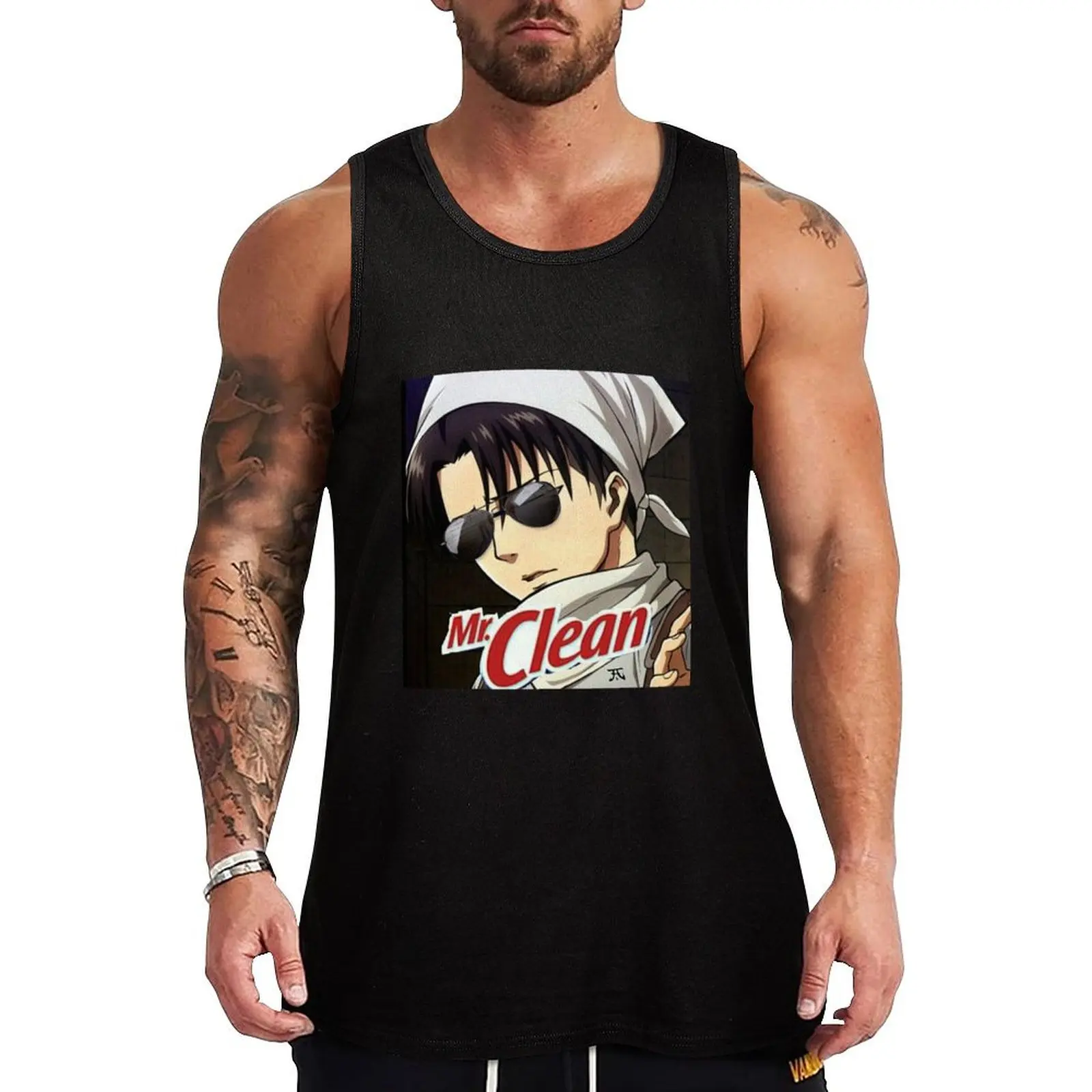 Levi Clean Master Tank Top Performance Athletic Tank Top Workout Running Shirt