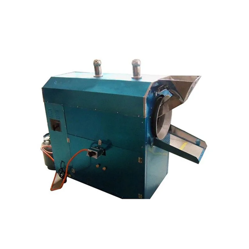 Small Nut Coffee Bean Roasting Roaster Machine Price Peeling Almond Machine Process Cashew Nuts Machine Roasting Seeds Sun