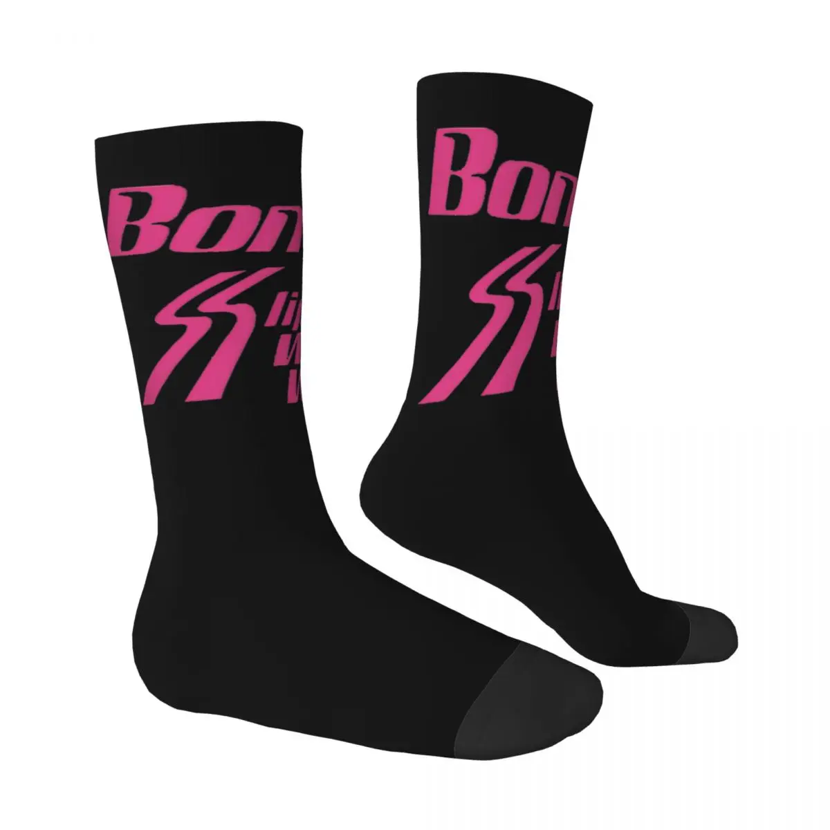 BON BON TOUR JOVI PSI Medias Patrón Calcetines divertidos Calcetines antideslizantes de invierno Calcetines de skate para hombres Calcetines de alta calidad