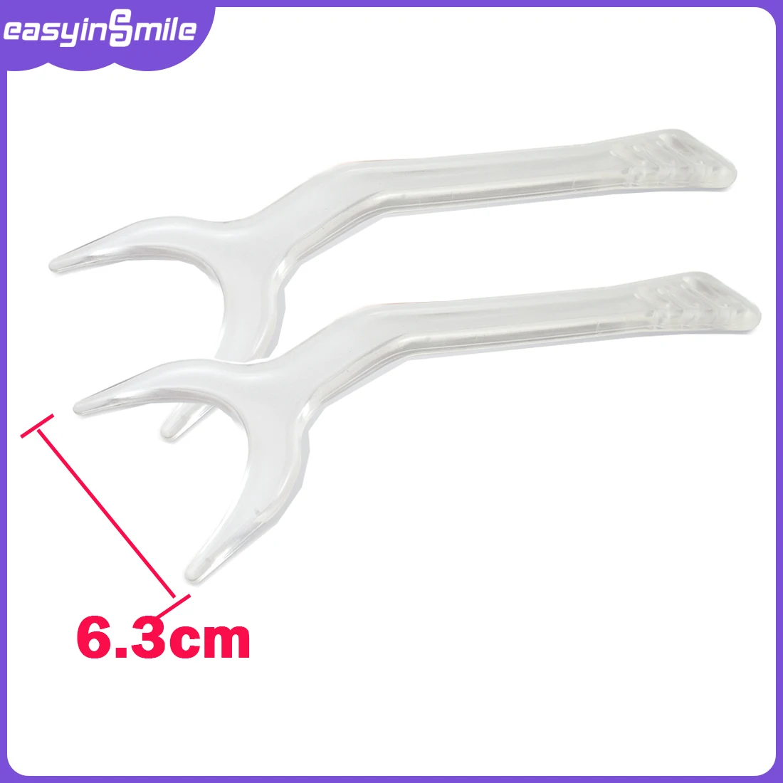 

2pcs Dental Lip Pressure Retractor T-Shape Intraoral Cheek Orthodontic Teeth Mouth Opener for Photography Autoclavable Dentist