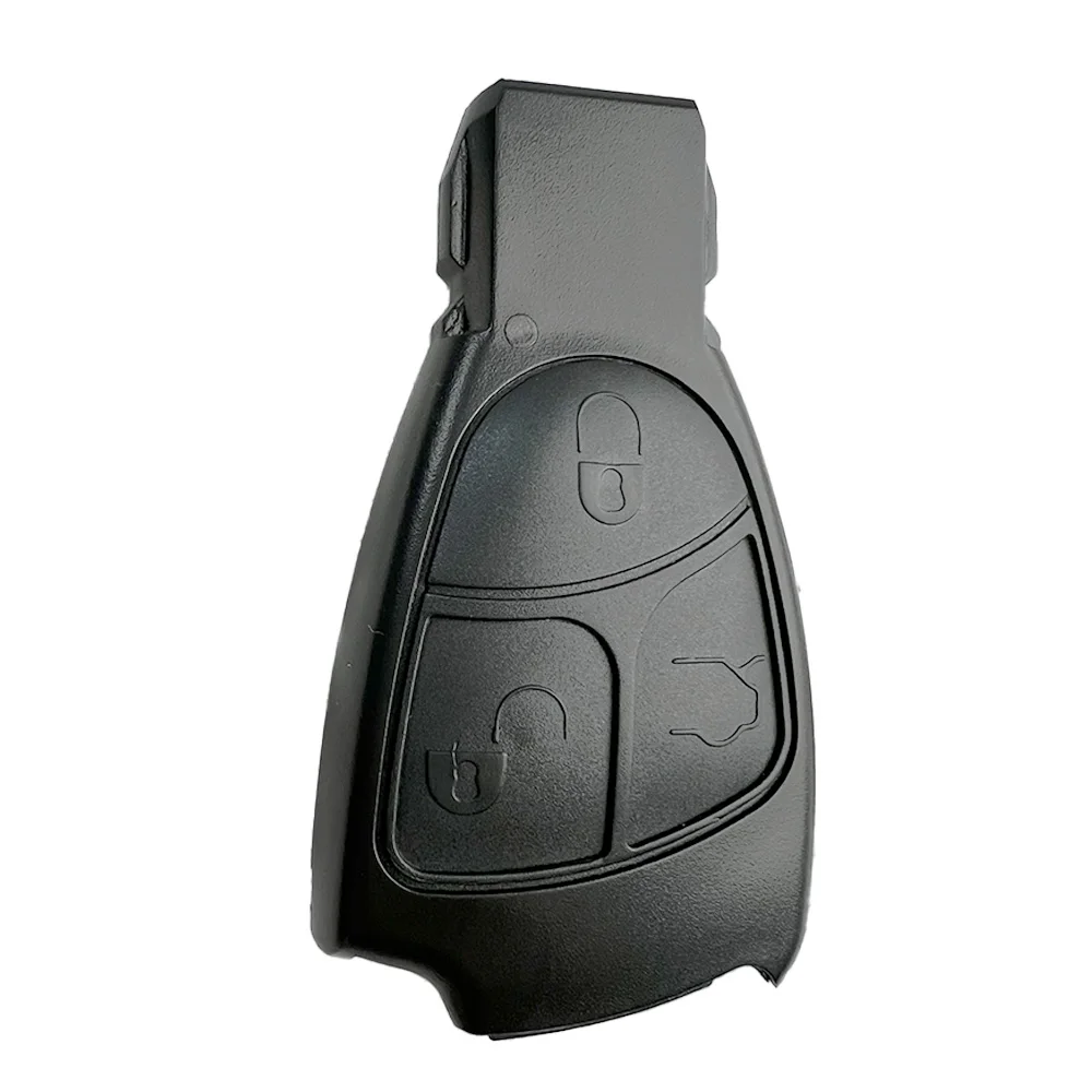مفتاح السيارة عن بعد فوب بدائل لا شفرة غطاء شل لمرسيدس بنز B C E ML S CLK CL 3 أزرار W203 W211 W204 أسود #5