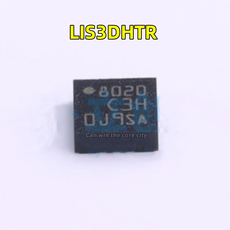 1-100 PCS/LOT LIS3DHTR LIS3DH screen printing C3H 3 axis acceleration sensor package LGA-16 brand new original