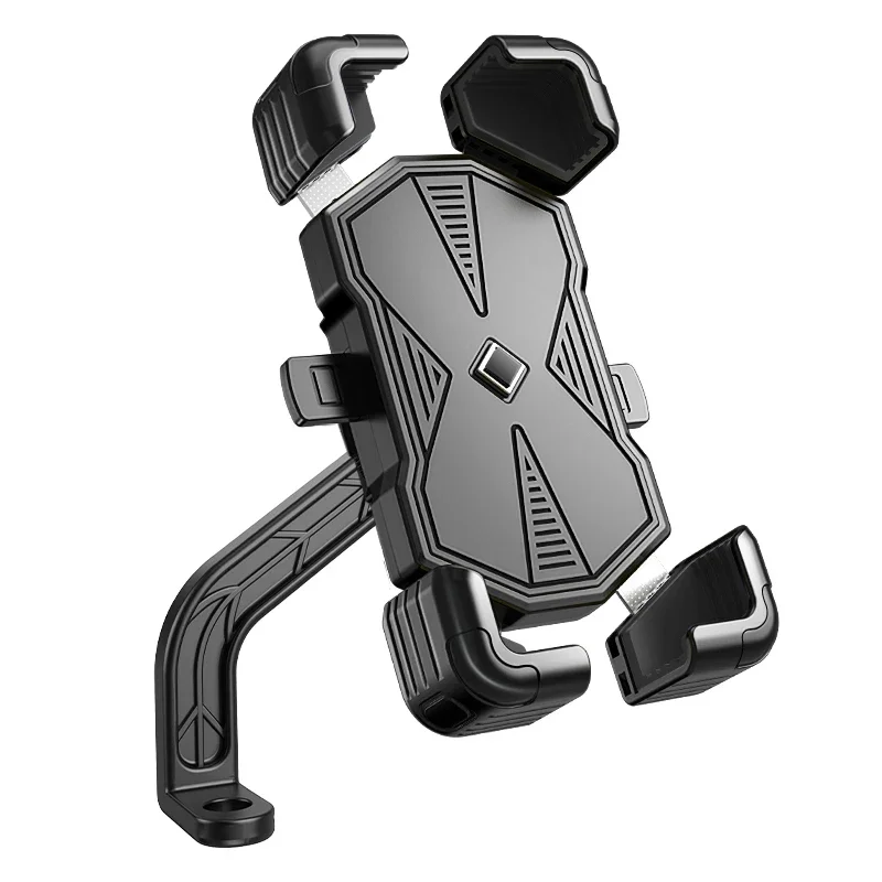 Mobile phone holder Navigation bracket Motorcycle takeaway riding battery Bicycle mobile phone holder Aluminum alloy