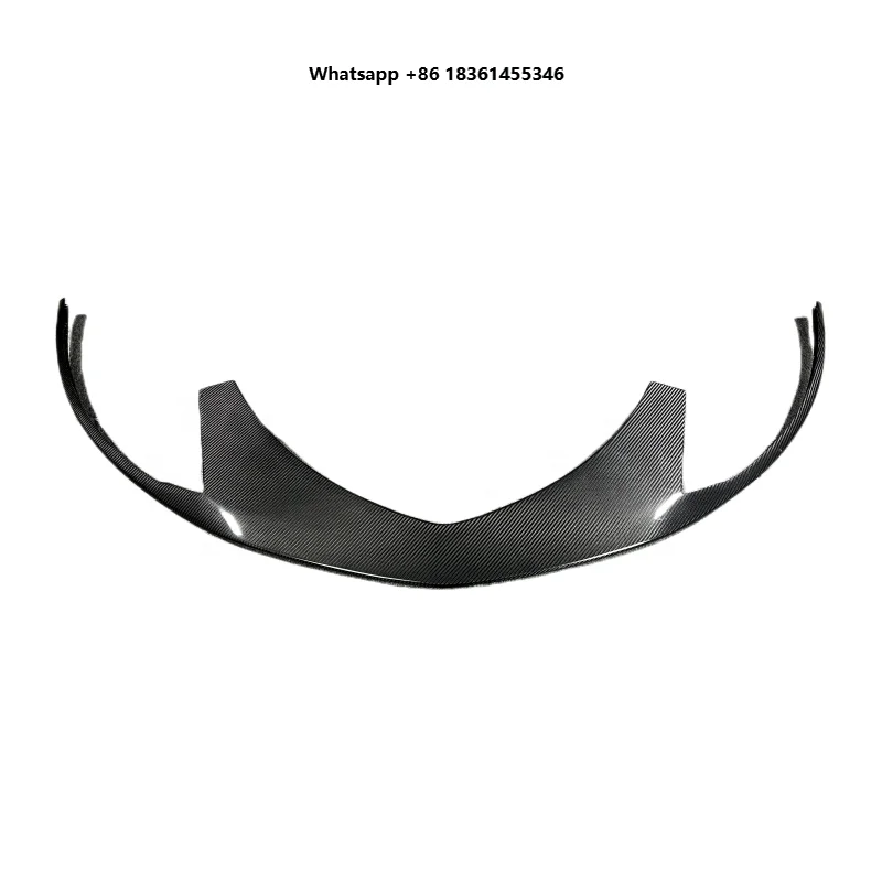 

Novit Style Dry Carbon Fiber front Bumper Lip Front lip Front spoiler for GT Body Kit 2019-