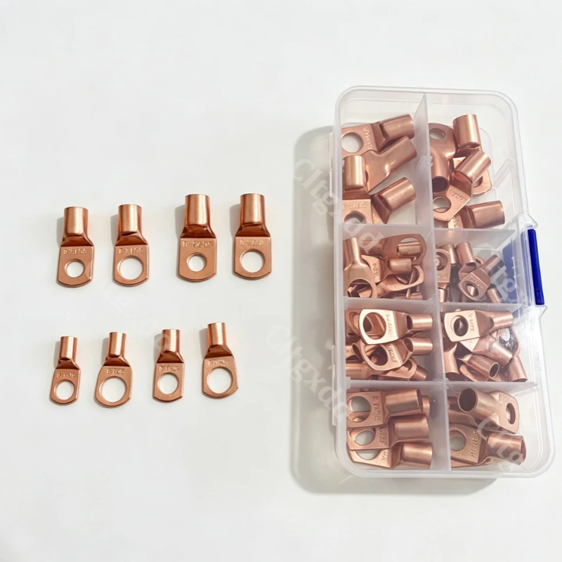 60 Stück/Box SC Kupfer-Kombinations-Batteriekabelklemmen SC6-6 SC6-8 SC10-6 SC10-8 SC16-6 SC16-8 SC25-6 SC25-8 mit Aufbewahrungsbox – Detail 7