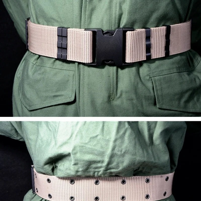 パンツ用の調節可能な戦術ベルト,アウトドアサバイバル用のベル - Outdoor Hunting News のレビューと価格