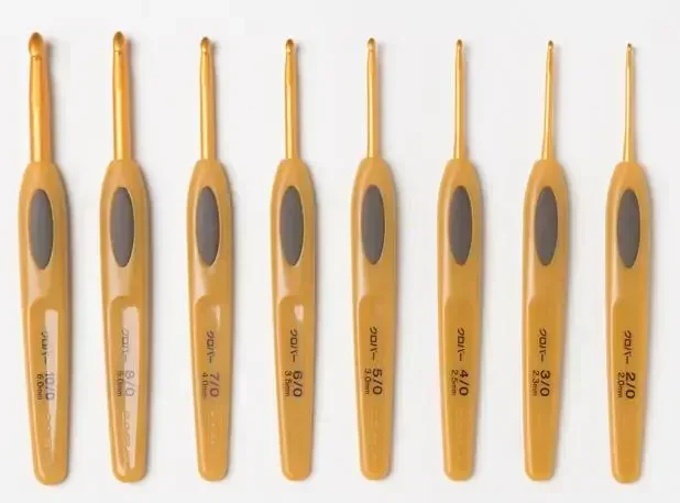 

Japanese Clover Soft Touch Crochet Hook Gift Set Knitting Needles Original authentic Imported from Japan 43-606