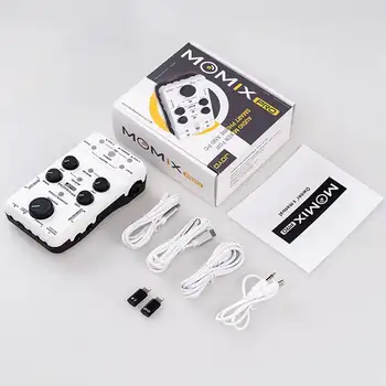 JOYO MOMIX PRO 音訊混音器,適用於麥克風、吉他、鍵盤、樂器音效卡,可用於錄音和直播。 6 最佳銷售 喬約莫米克斯 - №2