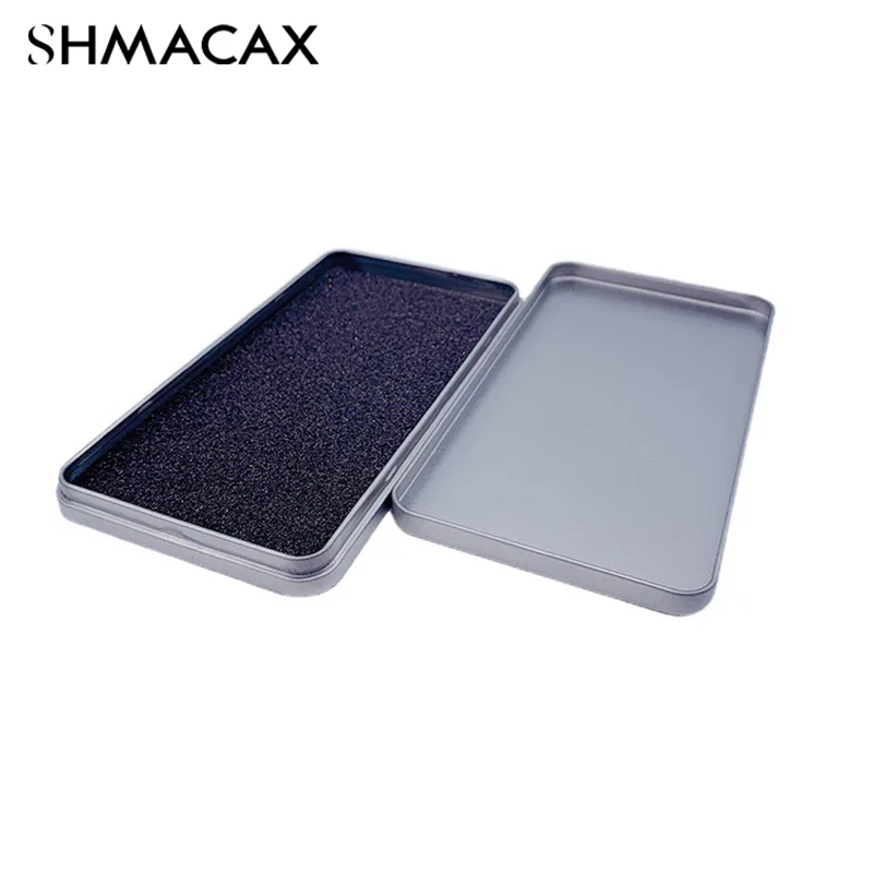 Eyelashes Tweezers Box Exquisite Tinplate Protection Storage Box Eyelash Lash Extension Beauty Pencil Case Makeup Tools