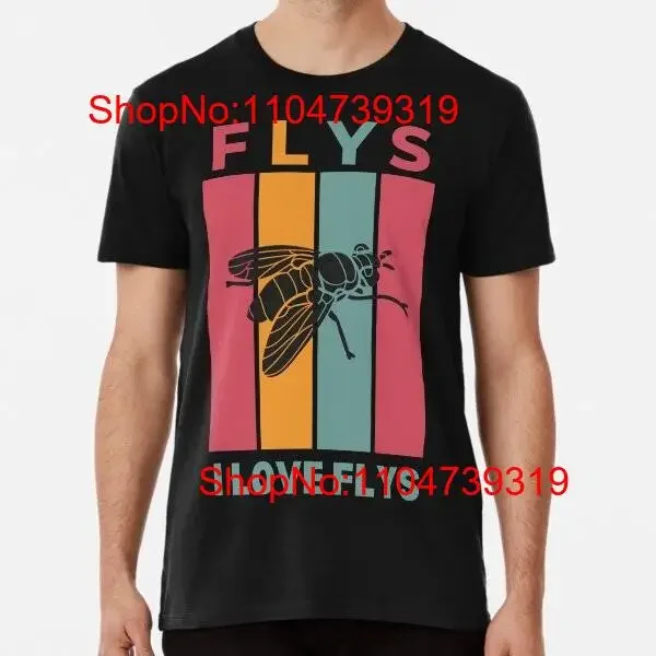 أنا أحب Flys تي شيرت S 5XL أفضل خمر غسلها لينة الرسم أنيق أزياء أوم عارضة مصمم الملابس الشارع الشهير امتدت