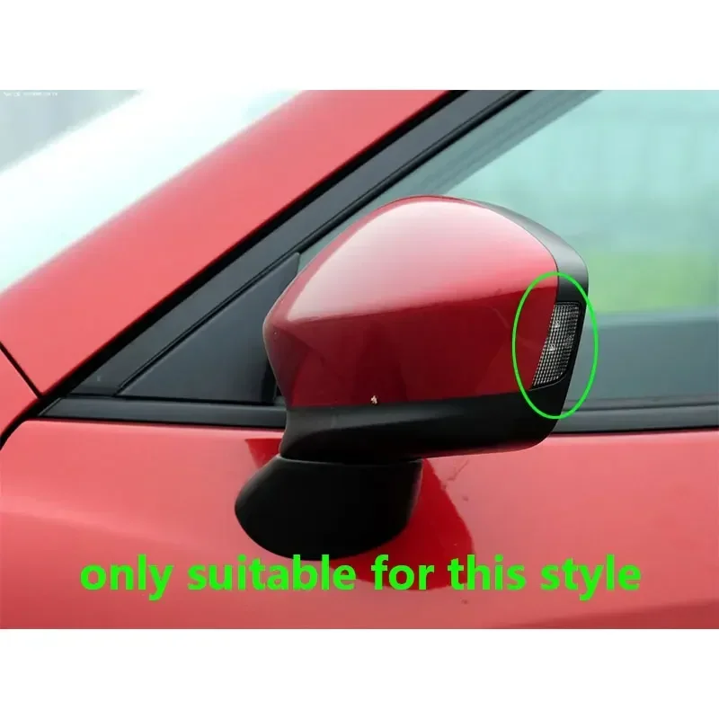 For Mazda CX5 CX-5 2012 2013 2014 Car Outside Rearview Mirror Cover Cap Wing Door Side Lid Shell Housing