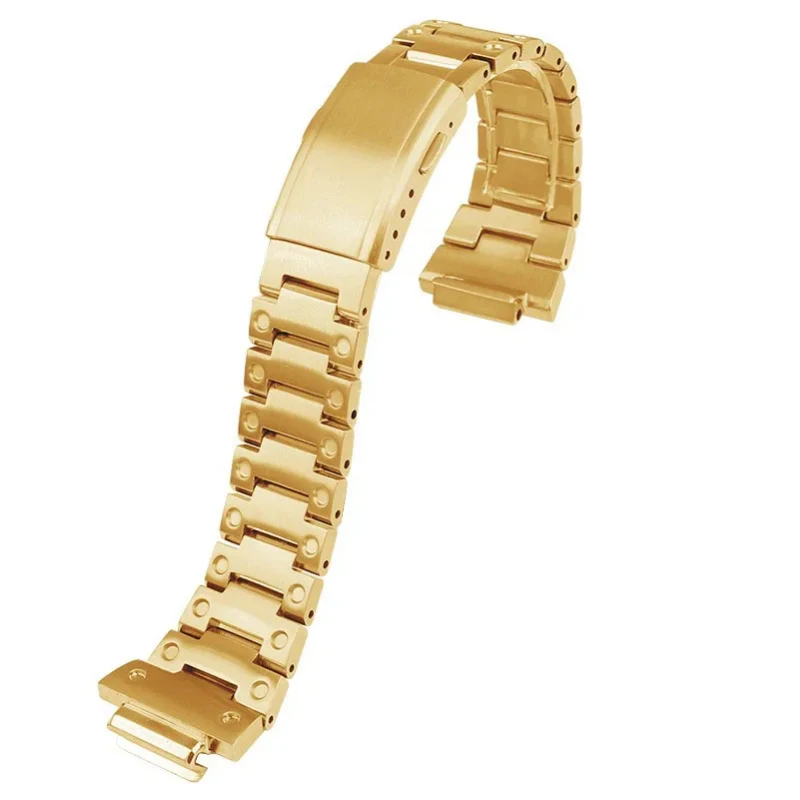 Laopijiang Für Casio G-SHOCK GA-110 GA-120 GA-100 Massives Edelstahl-Metall-Uhrenarmbandgehäuse GA-110/100/120 Armband für Herren, wasserdicht 8