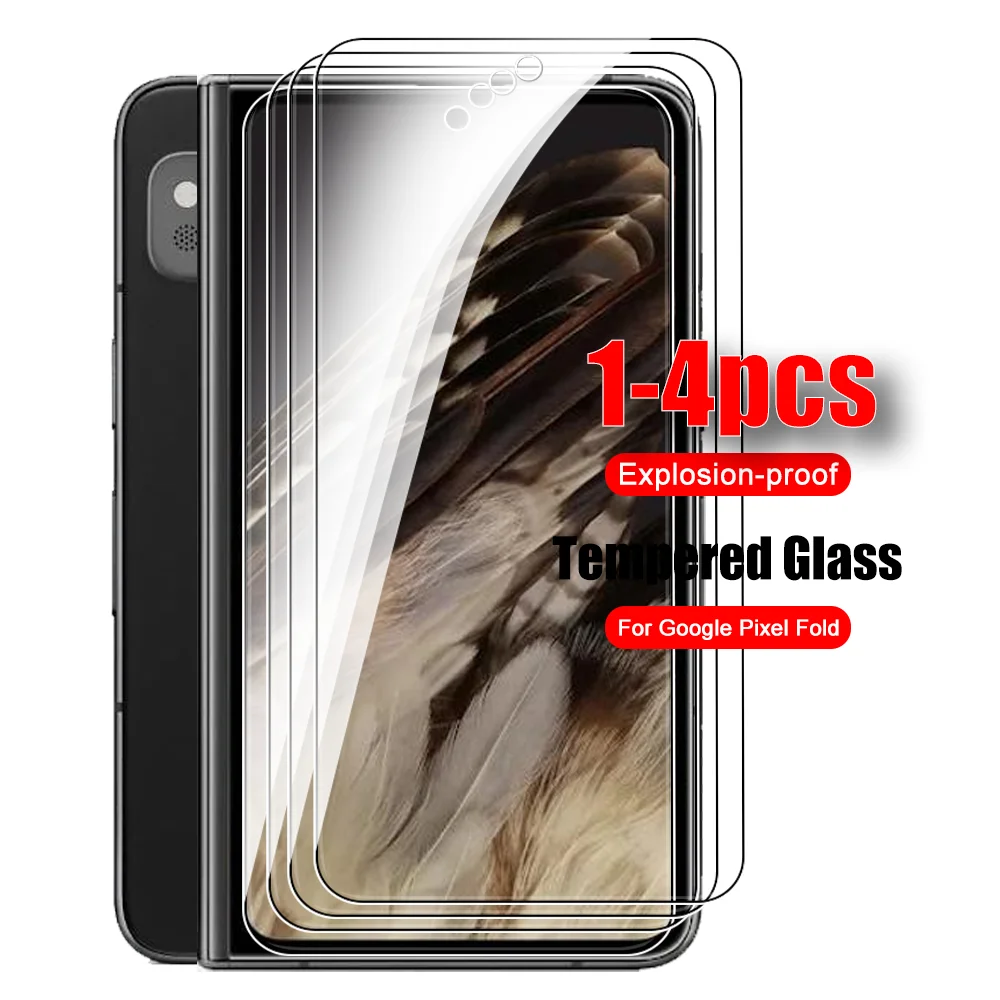 Закаленное стекло для Google Pixel Fold, Диагональ экрана 2023 дюйма, 1-4 шт.