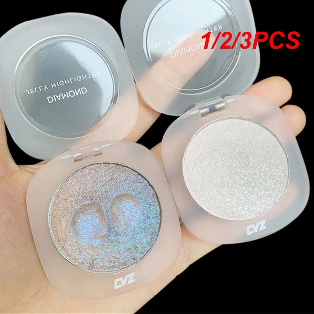 Bronzer de maquiagem cintilante, gel de pele brilhante, iluminar jovem, purê de glitter, best-seller, 1 pc, 2 pcs, 3pcs