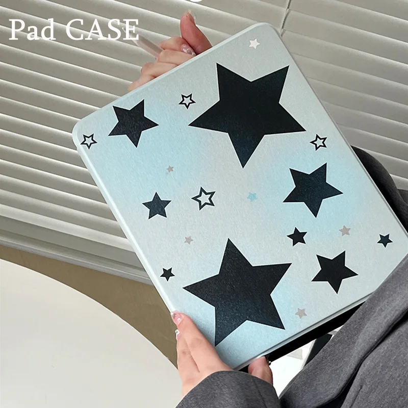 

INS style minimalist blue star For iPad pro 10/11-Inch 2020/6th/7th /8th /Air 3rd/Air 4th/9th gen/Air 5th Gen 2022/Air 11