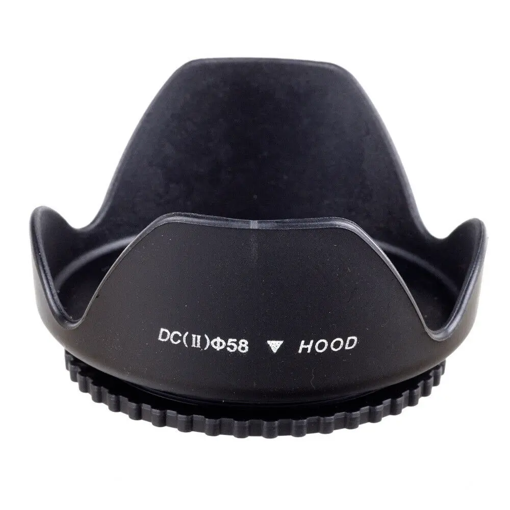 Zonnekap 49Mm 52Mm 55Mm 58Mm 62Mm 67Mm 72Mm 77Mm Geschroefd Bloem bloemblaadje Zonnescherm