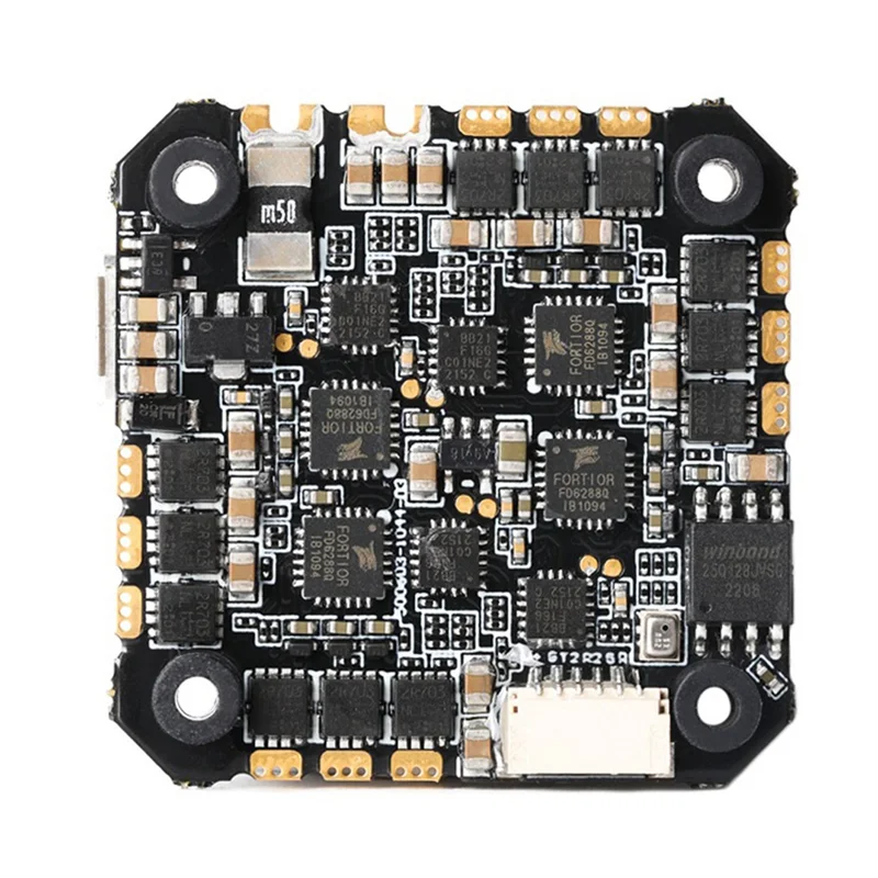 SQPP-F7 45A AIO 비행 컨트롤러 STM32F722 온보드 자이로스코프 기압계 3-6S 25.5X25.5MM Forrc FPV 레이싱 드론