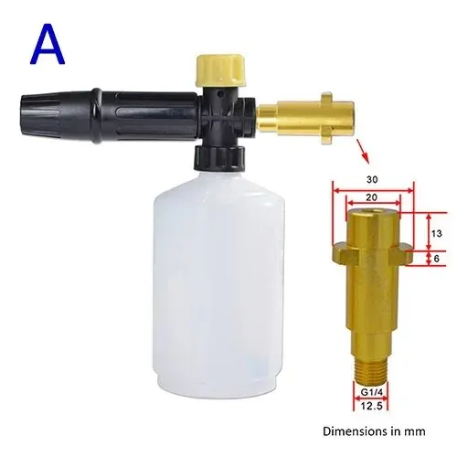 Auto Schuim Wassen Sneeuw Schuimlans Schuimmondstuk Schuimkanon Schuimgenerator voor Daewoo Hamer Karcher Huter Makita Hogedrukreiniger
