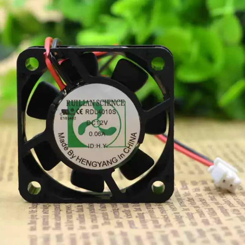 

XINRUILIAN RDL4010S DC12V 0.06A 4CM 40*40*10MM Cooling Fan