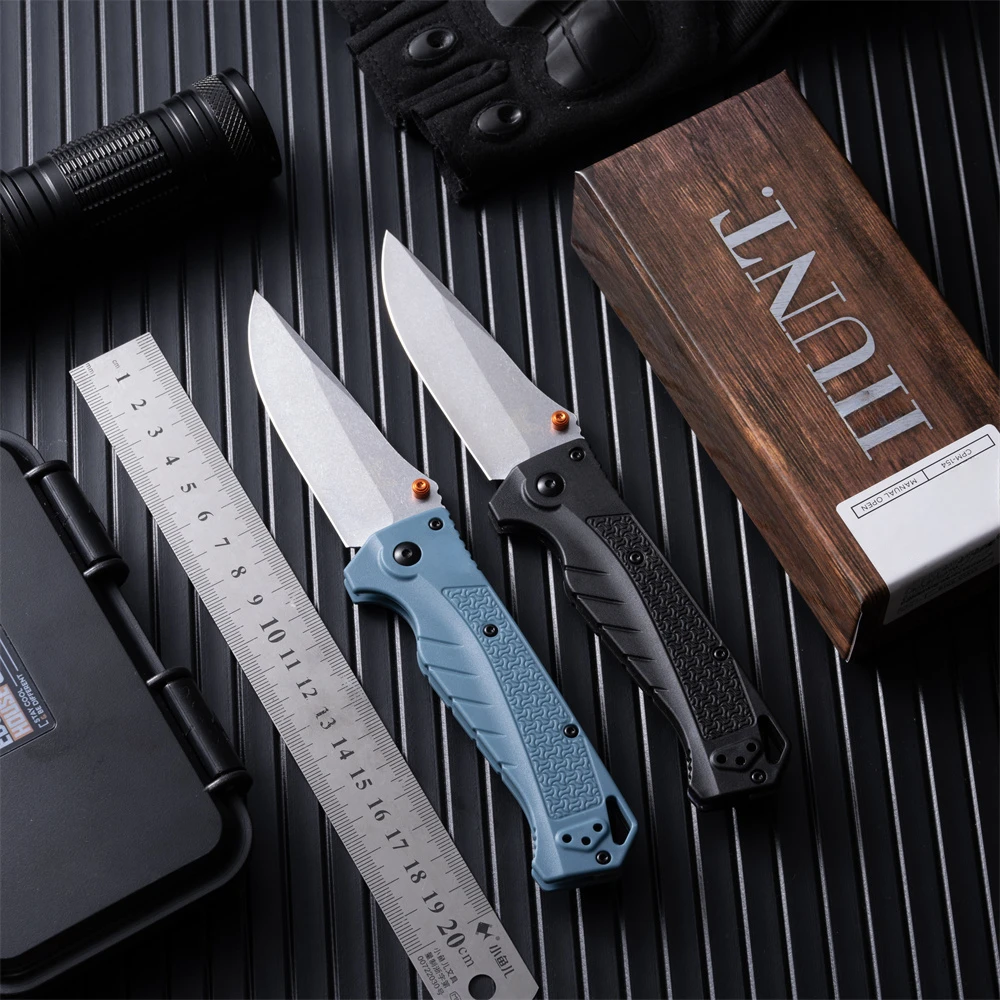 Folding Knife BM 18060 Adira MagnaCut Pocket Knife Drop Point CPM MagnaCut Steel Blade Fishing Tactical Knife EDC Tool