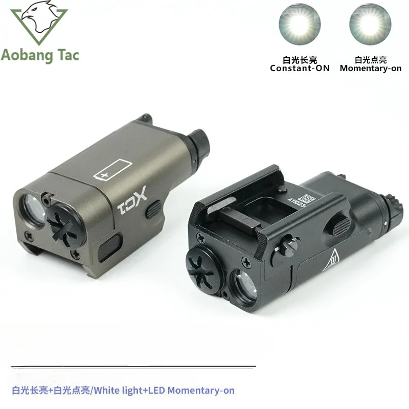 Aluminum Tactica SF XC1 Outdoor Hunting Gun G17 G18 G19 Hanging Metal Pistol Flashlight Fit 20mm Rail