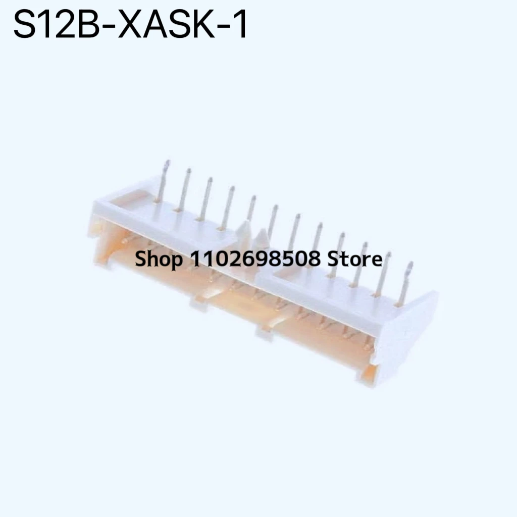 

10 Pcs S12B-XASK-1(LF)(SN) JST connector 1x12P spacing: 2.5mm curved socket series: XA 100% new original