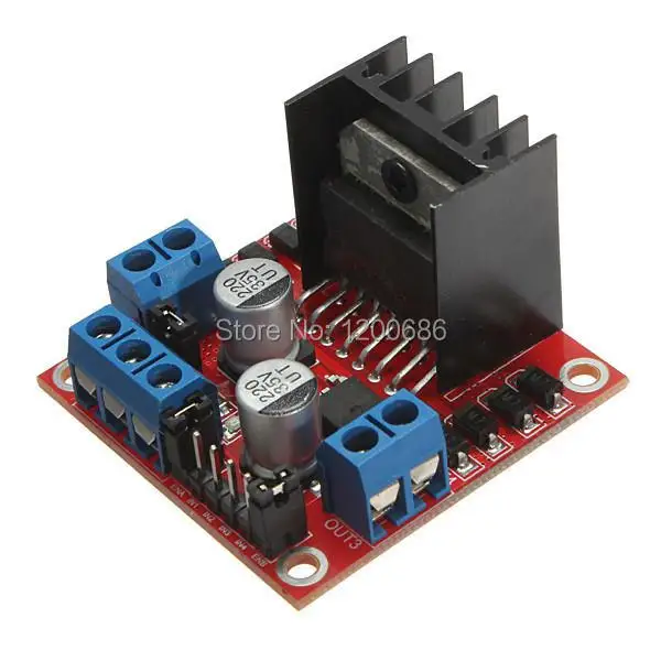L298N for DC Stepper Motor Driver Module Controller Board Dual H Bridge for Arduino