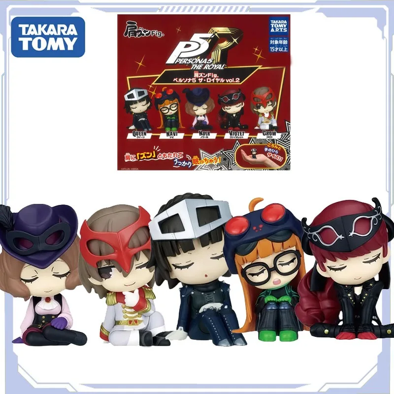 

TOMY Original Gashapon PERSONA The Second Bullet Shoulder To Shoulder Futaba Sakura Action Figure Toys for Boys Girls Kids Gift