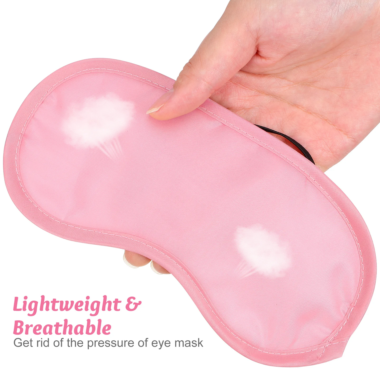 16 قطعة أقنعة العين القابل للتصرف خفيفة الوزن الغمامة غطاء العين للسفر المنزل النوم المتاح الغمامة