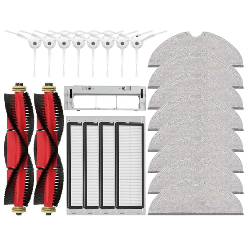 

N11R For Roborock S5 S50 S51 S55 S6 S60 S6 Pure Vacuum Cleaner Spare Parts HEPA Filter Mop Cloth Main Side Brush Accessories