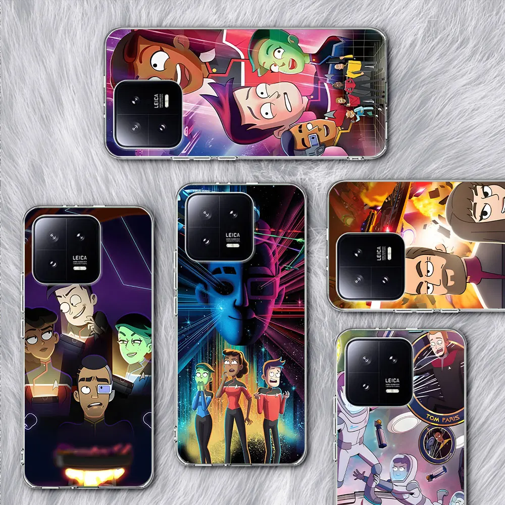 Star Trek Lower Decks Case for Xiaomi Mi 12 12X 11 11i 5X A1 8 9T 11T 10T 12T Pro A2 13 9 CC9 A3 TPU Transparent Phone Cover