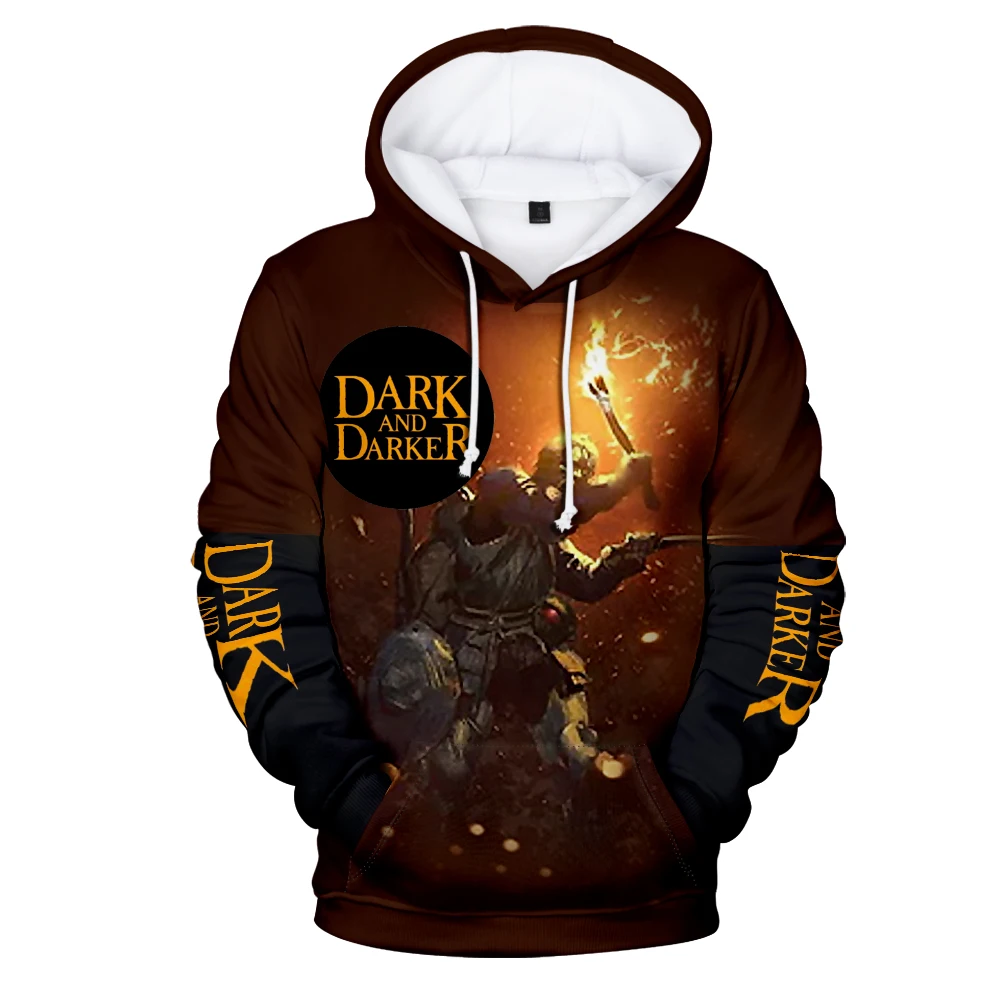 Dark and Darker Hoodies 3D Prints Unisex Fashion Pullover Sweatshirt Casual Streetwear Tracksuit