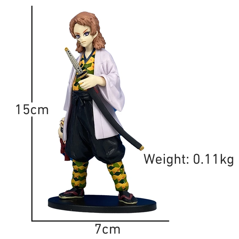 الأصلي بانداي شبح القاتل أنيمي نفس نموذج أقوى من تسعة أعمدة Himejima Kyoumei شيطان القاتل الشكل الاطفال اللعب الهدايا