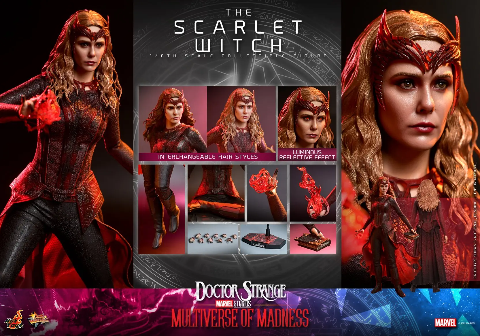 ホットトイズDoctor Strange: Scarlet Witch Buy Hot Toys Doctor Strange in The Multiverse of Madness Figurine