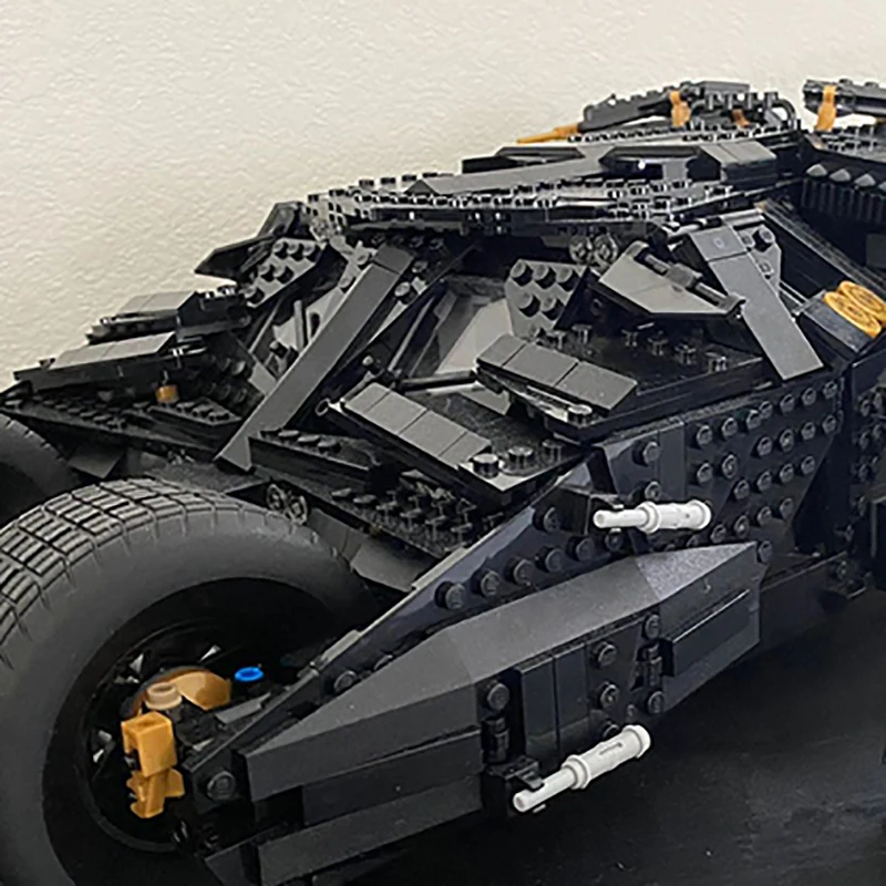 1869 قطعة لعبة الفيلم MOC Hero 1989 Batmobile نموذج اللبنات التكنولوجيا الفائقة عربة الطوب اللعب هدايا عيد ميلاد للأطفال الأولاد