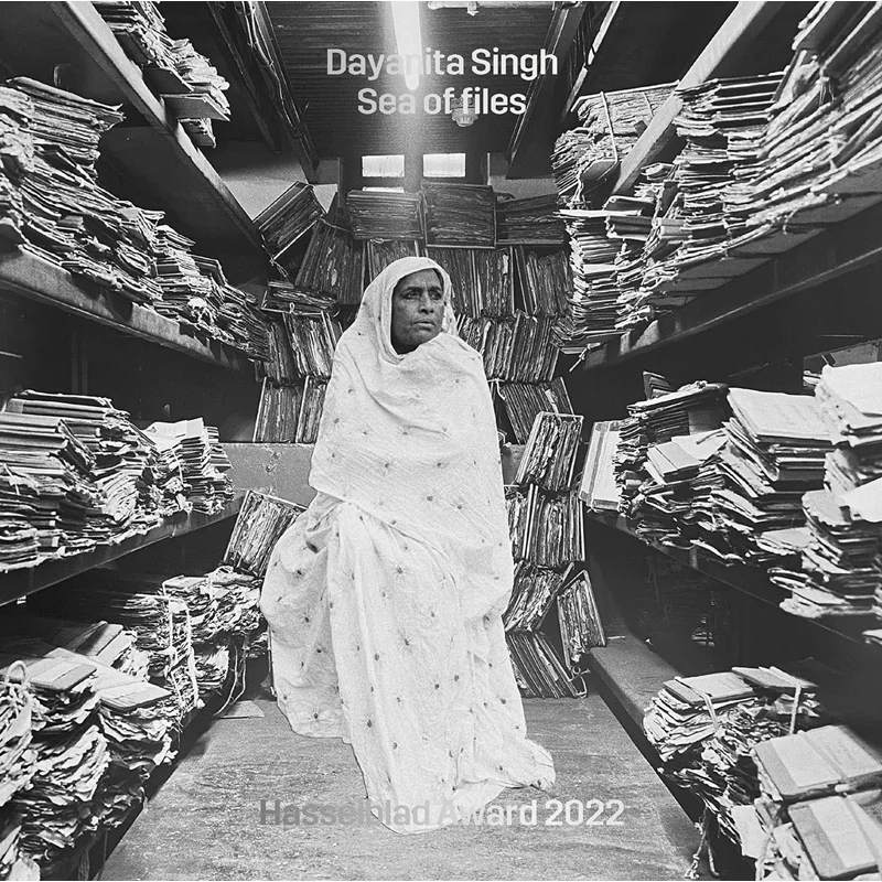 جائزة Dayanita Singh Sea of Files Hasselblad 2022 كتاب Stefan Jensen Steidl 9783969991541 #1