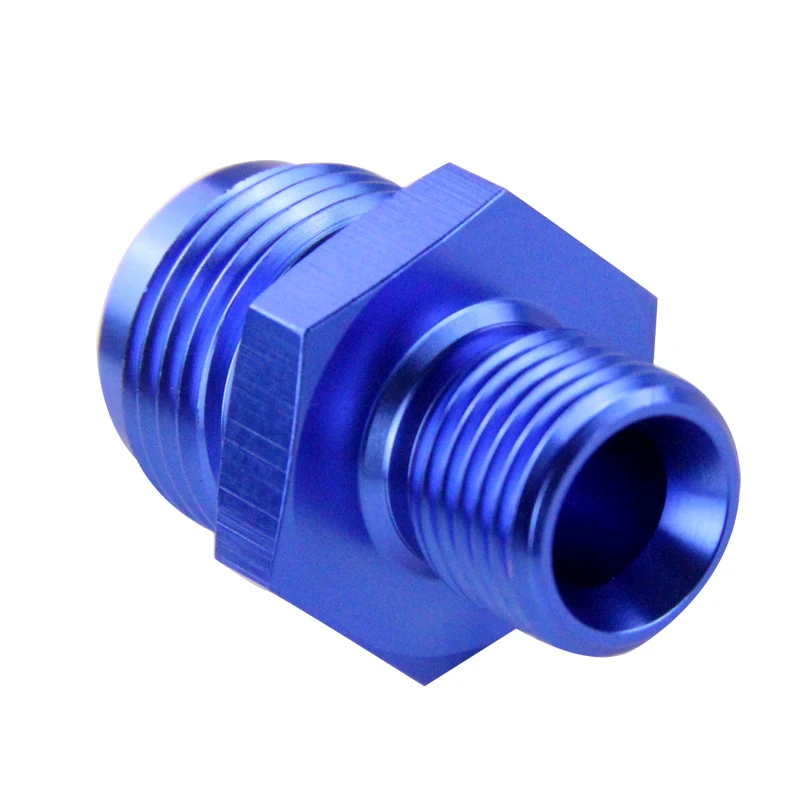 VR - BLUE Male 10AN 10 An Flare to M16x1.5(mm) Metric straight fitting AN 10To M16 *1.5 Port. Adapter VR-SL816-10-163-011