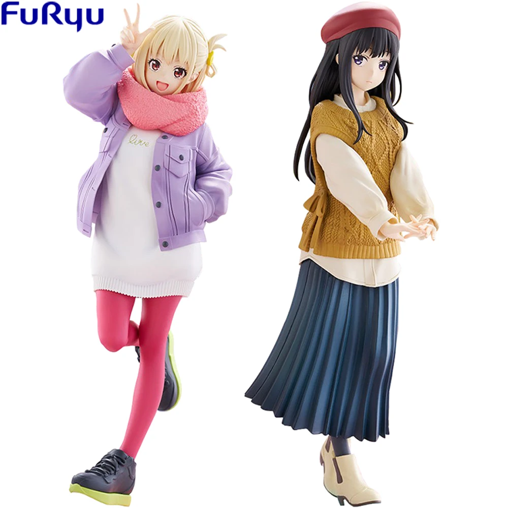 

FuRyu Tenitol Lycoris Recoil Nishikigi Chisato Inoue Takina Limited Edition Bishoujo Doll Collectible Anime Figure Model Toy