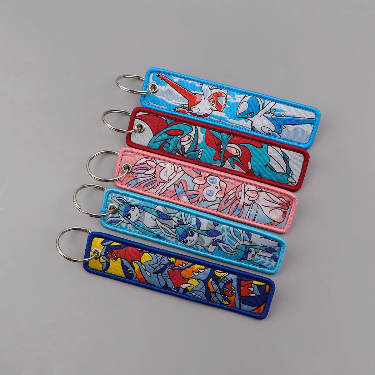 Grappige sleuteltag sleutelhangers sleutelhanger voor auto motorfietsen sleutels sleutelhanger houder mode-sieraden anime accessoires 1pcs