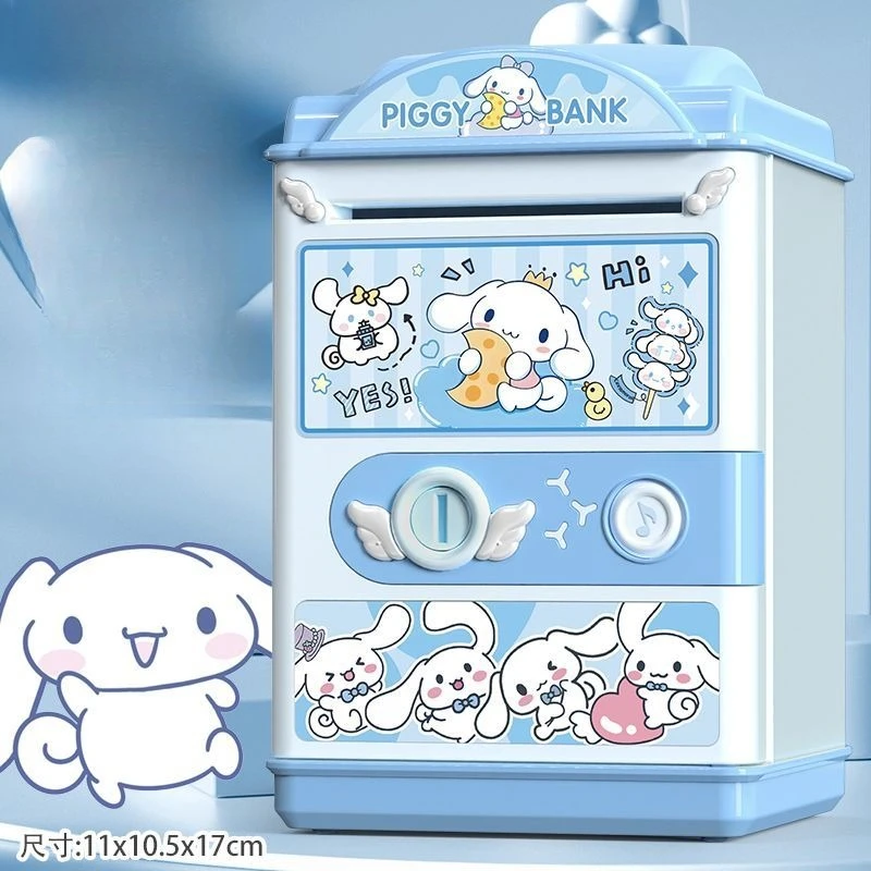 Nieuwe Sanrio Mijn melodie Cinnamoroll Kuromi Spaarpot Creatieve Hoge Kleurwaarde Alleen Kan niet Gaan Spaarpot Student Verjaardagscadeau